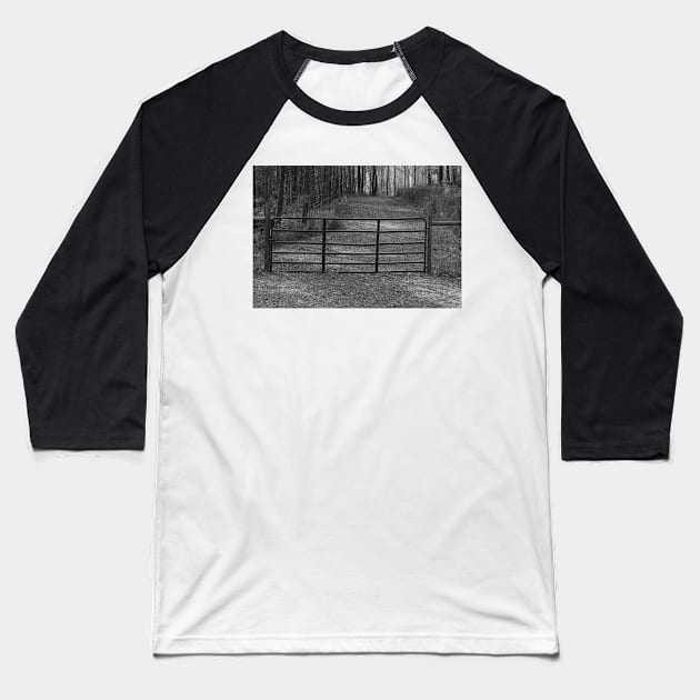 Farm Gate Baseball T-Shirt by Ckauzmann